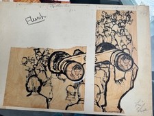 Sale! Bill Ashman "Sizzlestick" Beyond Fantasy Fiction magazine interiors 1955 | eBay US (Buy It Now)