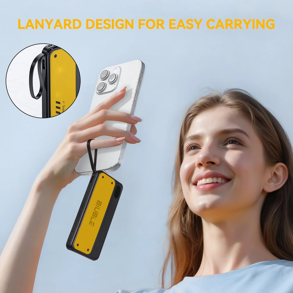 Power Bank 9000000mAh Fast charger Pack USB LED Battery 4Cables For Mobile Phone - Image 2 of 4