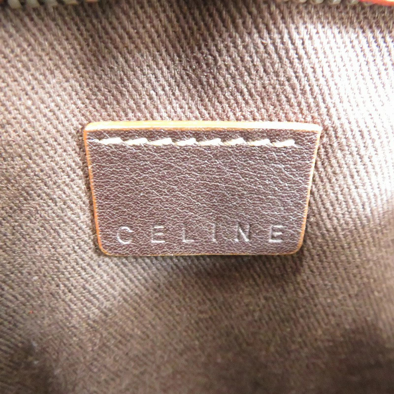 Celine Macadam Pattern Beige Canvas Shoulder Bag … - image 11
