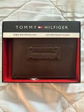 Tommy Hilfiger Brown Men's Wallet. New and In Box
