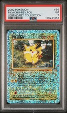 Pokemon Collezione Leggendaria 2002 Pikachu-Rev.Foil Collezione Leggendaria PSA 7