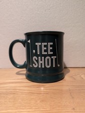 Golf Cup novelty  "Tee Shot" Tea Coffee Mug Drinking Cup Large Golf Gift him/her