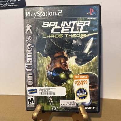 Tom Clancy's Splinter Cell: Chaos Theory (Sony PlayStation 2) PS2 Tested-Working