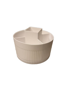 360° Rotating Makeup Brush Holder Organizer Vanity Storage Box for Cosmetics