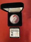 .999 SILVER HIGHLAND MINT DENNIS RODMAN COIN ROUND RED HAIR CHICAGO BULLS