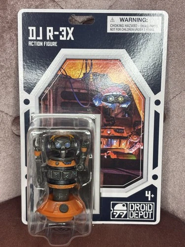 2025 Galaxy’s Edge Star Wars Droid Depot Factory DJ R-3X Rex Action Figure NEW