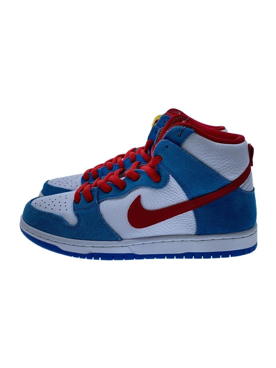 Nike Sb Dunk High Pro Iso Sb Dunk High Pro Iso 27.5Cm Blu Leather EZl05