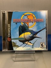 Sega Marine Fishing (Sega Dreamcast, 2000) CIB Complete with Manual Tested Works