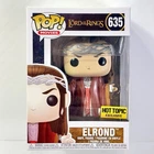 Elrond Funko Pop #635 Lord Of The Rings Movies Hot Topic Exclusive Vinyl Figure