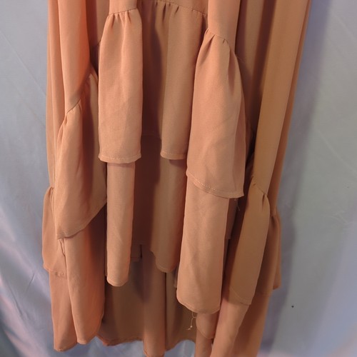 Baltic Born womens delilah blush maxi dress size S, v-neck elastic waist - Picture 4 of 8