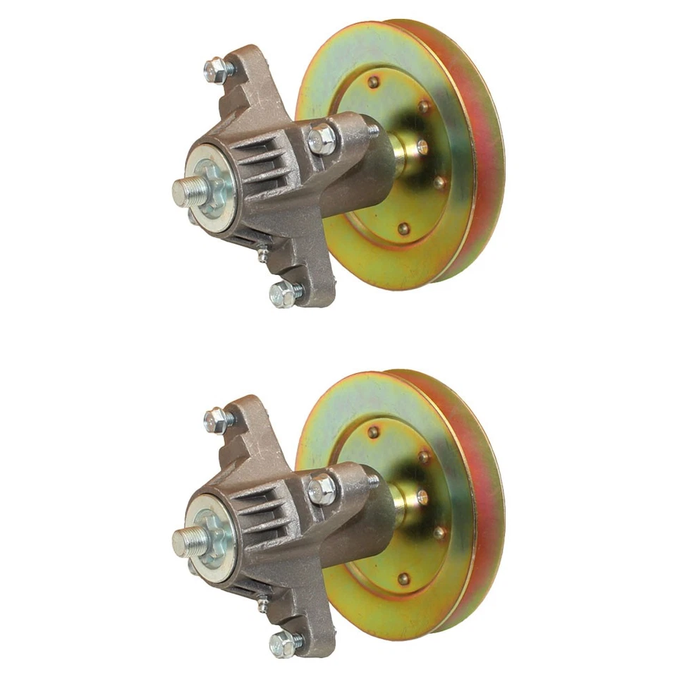 Два шпинделя в сборе для палубы Troy-Bilt 42 дюйма 918-0624A 918-0624B 618-0624 - Изображение 3 из 4