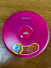 SONY D-EJ002 CD Walkman Pink Portable Player Tested VHTF from Japan F/S jpn jp