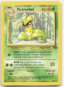 Victreebel 30/64 Jungle Unlimited Rare Non-Holo Pokemon TCG