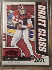 2021 Panini Contenders Draft Picks - Draft Class Mac Jones #15  RC Red