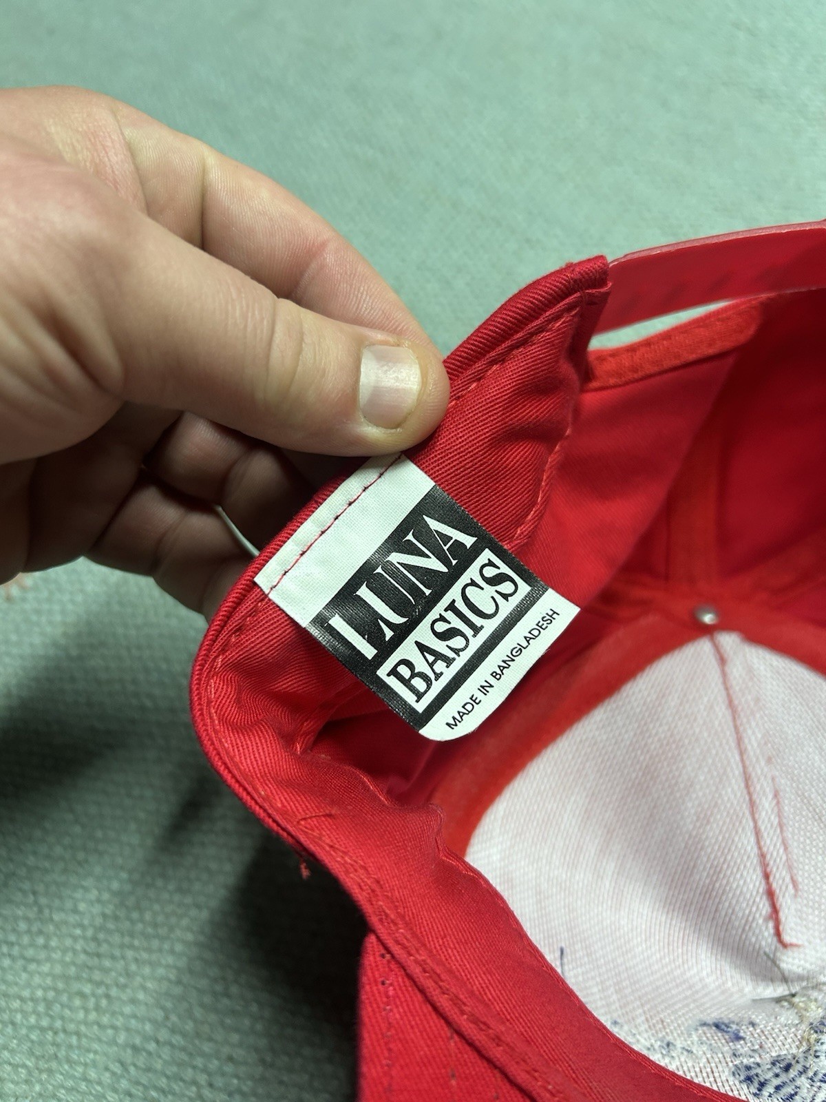 Vintage SnapBack hat cap square dance embroidered… - image 7