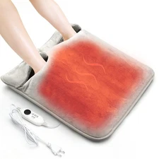 Double Sided Foot Warmer Full Wrap-Around for Men and Women with LCD Display ...