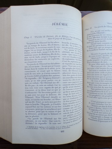 9340 Bible Ancien Testament Segond Nouveau Oltramare 1900 Protestante - Picture 8 of 12
