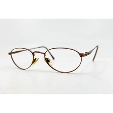 Tura Eyeglasses Women Brown Mod 829 Oval Metal 49-18-135