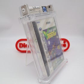 Sega Saturn Game VIRTUAL OPEN TENNIS - WATA GRADED 9.4 A+! NEW & Factory Sealed!