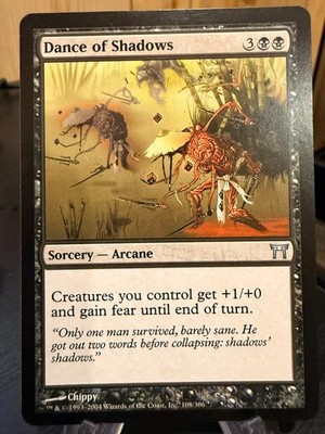MTG Magic the Gathering Champions of Kamigawa Dance of Shadows 1254