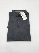 TOMMY BAHAMA Mens Delray Frond Short Sleeve Polo In Shadow in Medium