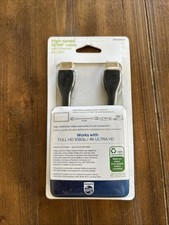 Philips 6' feet Basic HDMI High Speed Cable with Ethernet - Black
