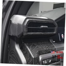 Dashboard Air Vent Outlet Cover for Toyota Air Vent Cover Black Wood Grain