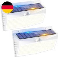 Peasur 2 StüCk 368LED Solarlampen FüR AußEn Mit Bewegungsmelder, Solarleuchten L