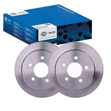 2x HELLA PAGID BREMSSCHEIBEN Ø285mm HINTEN passend für FORD USA EXPLORER 54691