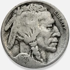 1927-S Buffalo Nickel 5c Very Good G+ * Original Surfaces * 1927S