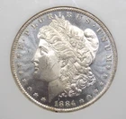 1884 "O/O" Morgan Dollar VAM-6 *RPM* $1 NGC MS64 DPL #001 Deep PROOF Like ECC&C