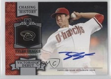 2013 Topps Chasing History Tyler Skaggs #CHA-TS Auto 6u5