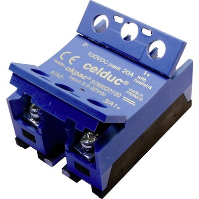 Celduc Halbleiterrelais SOM020100 20 A Schaltspannung (max.): 60 V/AC, 60 V/DC 1