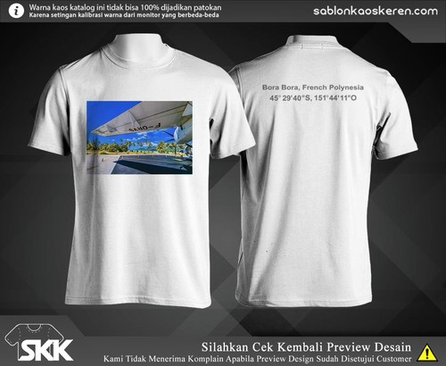 Camiseta Bora Bora ATR-72 unisex todas las tallas de S a 5XL