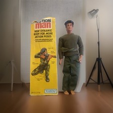 Vintage Gijoe Palitoy Eagle Eyes Action Man Soldier 1970-79 Vintage Gijoe Palitoy Eagle Eyes Action Man Soldier 1970-79