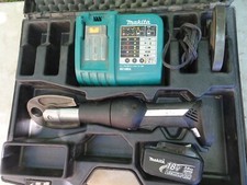 Slim-line Power Press Tool heatlink 11500 w 2 jaws 1 1/4, 1" battery & charger