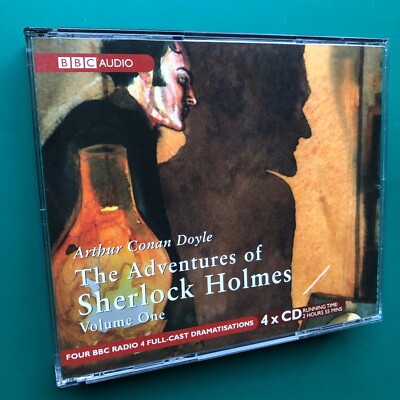 Conan Doyle ADVENTURES OF SHERLOCK HOLMES 1 Radio Drama 4x CD Scandal In Bohemia