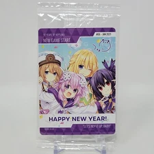 Idea Factory Happy New Year #06 6 Game Start Trading Card IFI Jan 2021 Nep It Up