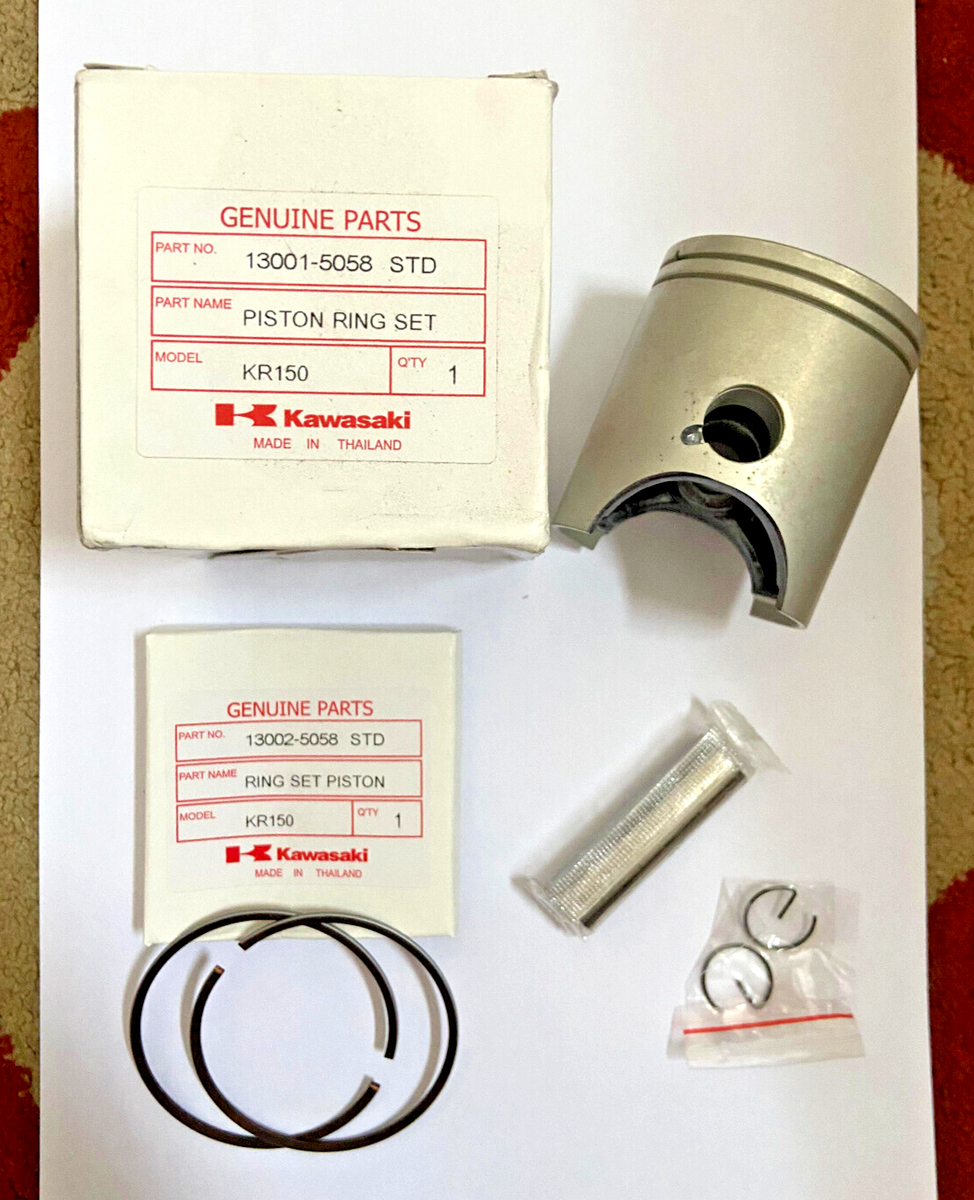 FOR Kawasaki 1998 KR150 KR 150 Victor Piston Rings Pin STD 59mm