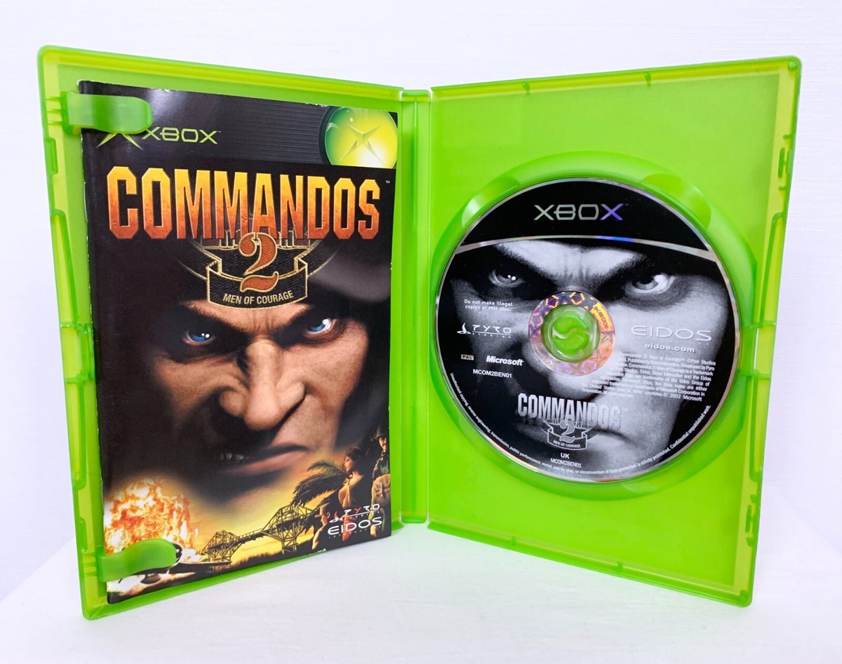 Microsoft Xbox Original Commandos 2 Men of Courage Game R4