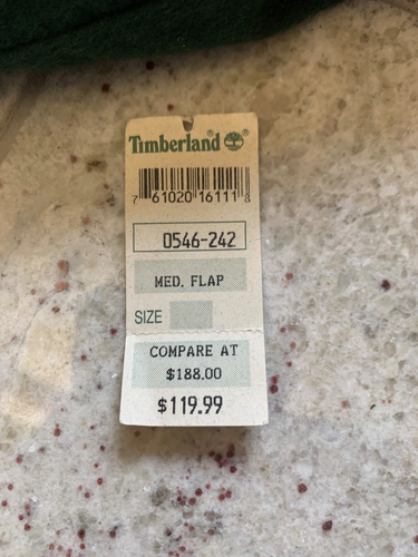Borsa a tracolla vintage anni 90 Timberland marrone scamosciato pelle nabuk secchiello - Foto 7 di 7