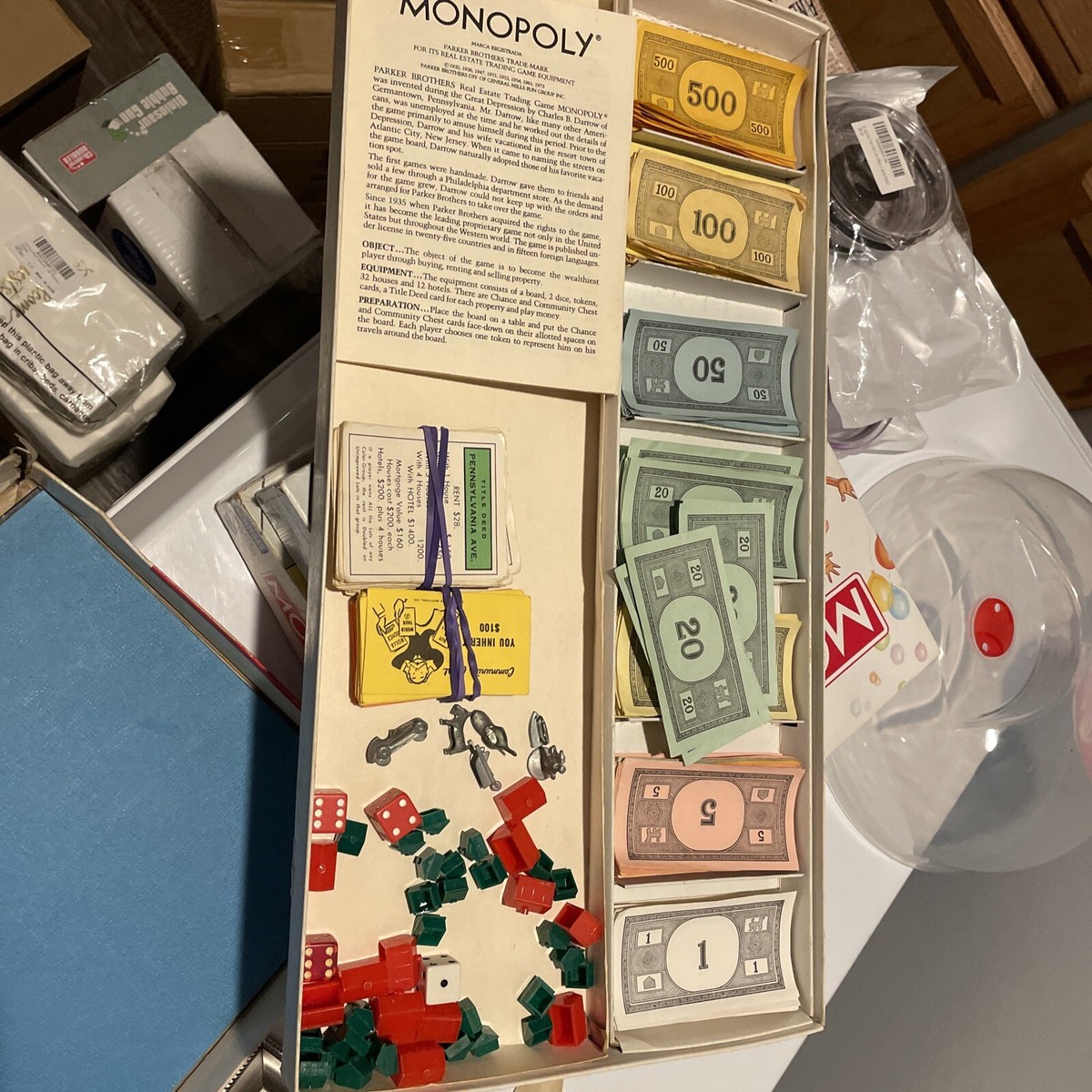 MONOPOLY ボードゲーム Parker Brothers 新品未開封 3 Monopoly Game Parker Brothers 2030y Rare | eBay