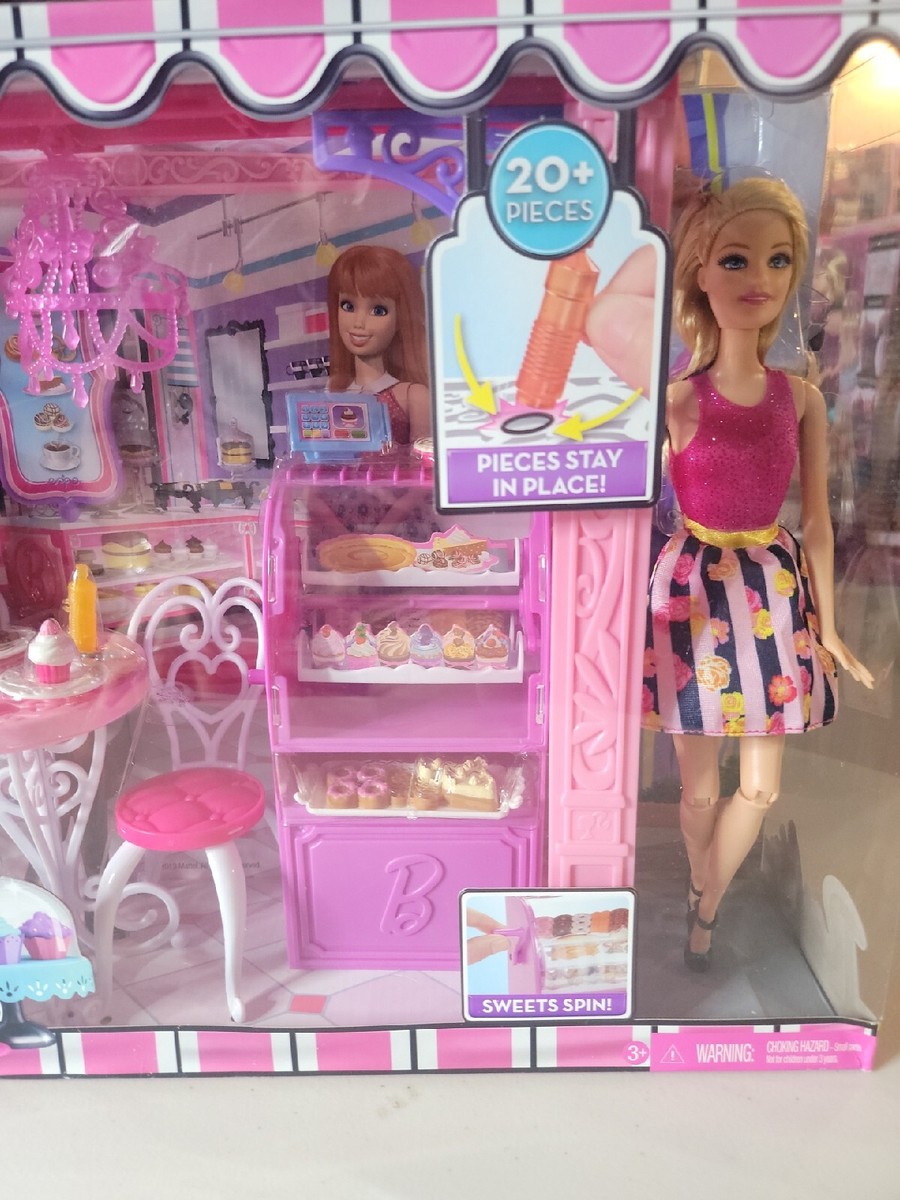 Barbie Mattel 2013 Malibu Ave Bakery 20+ Pieces New In Package | eBay