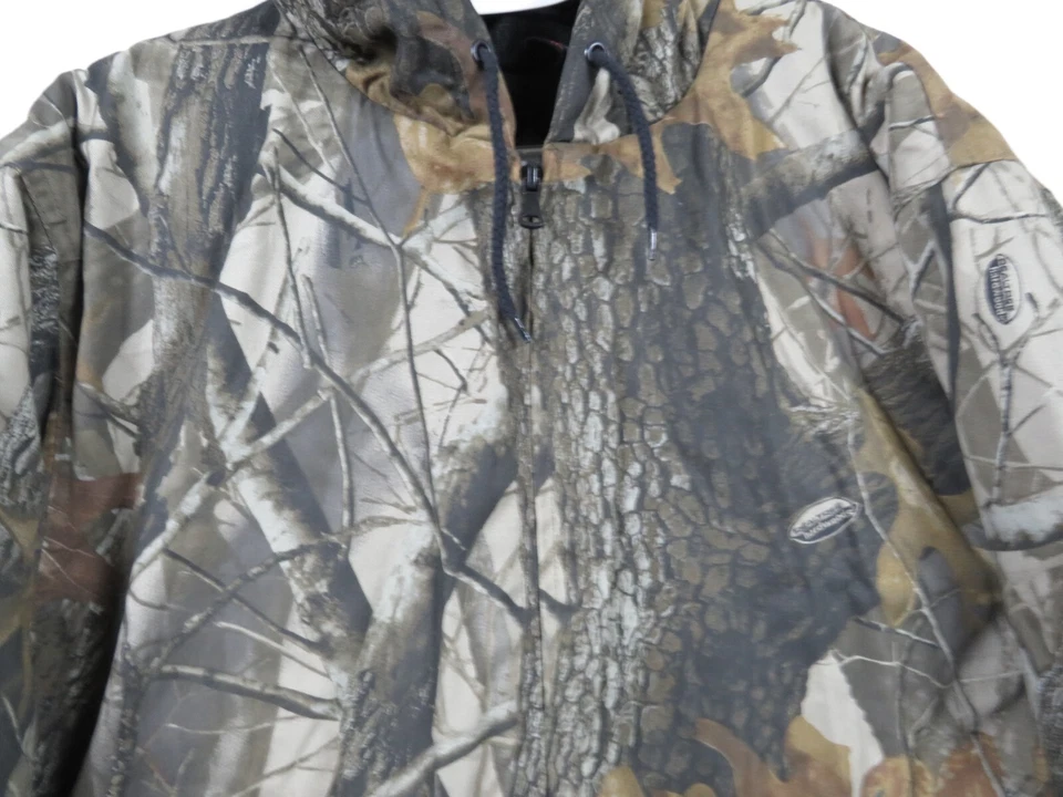 Outfitters Ridge Zip Coat Jacket Camo Hunting Work Med 38-40 insulated - Image 3 of 4