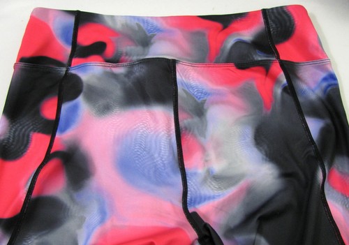 Leggings sportivi Asics nuovi con etichette stampa carpe diem donna L taglio stretto grande multicolore - Foto 5 di 7