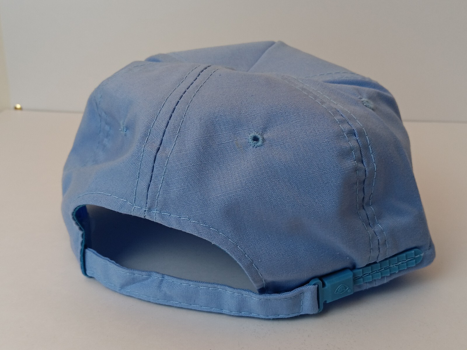 YoungAn Headwear Blue BLANK Rope Trucker Hat 90s VINTAGE 