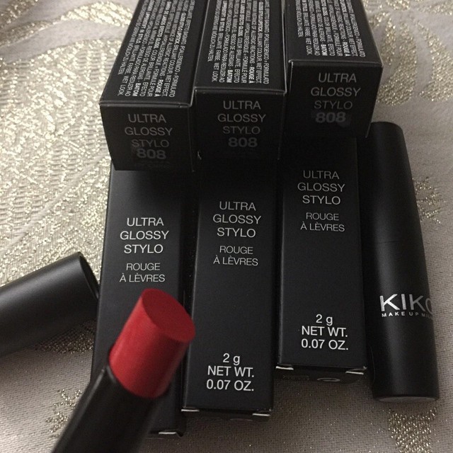 New In Box Kiko Milano Ultra Glossy Stylo Lipstick 808 2g