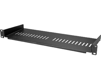 StarTech.com 1U Vented Server Rack Cabinet Shelf - Fixed 7in Deep Cantilever Rac