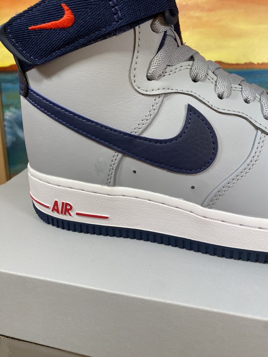 Nike Air Force 1 High New England Patriots {DZ7338-001} WMNS Size