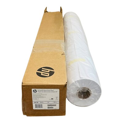 1 Roll HP Bright White Inkjet Paper 36'' x 300' C6810A *READ*